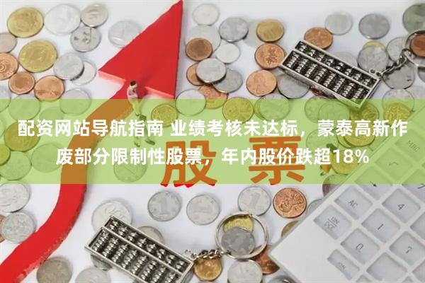 配资网站导航指南 业绩考核未达标，蒙泰高新作废部分限制性股票，年内股价跌超18%
